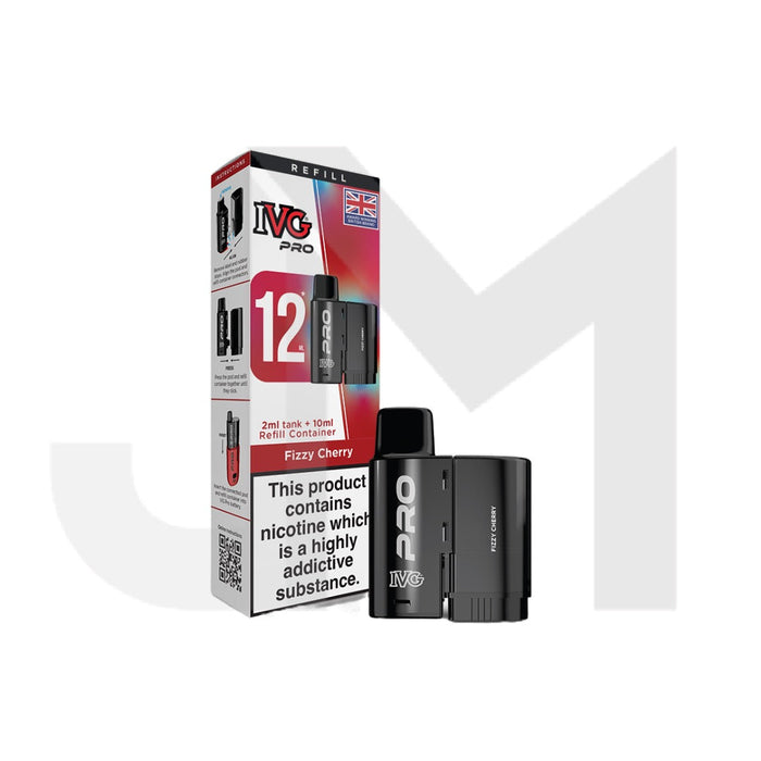 20mg IVG Pro 12 Refill Pod Pack 10000 Puffs