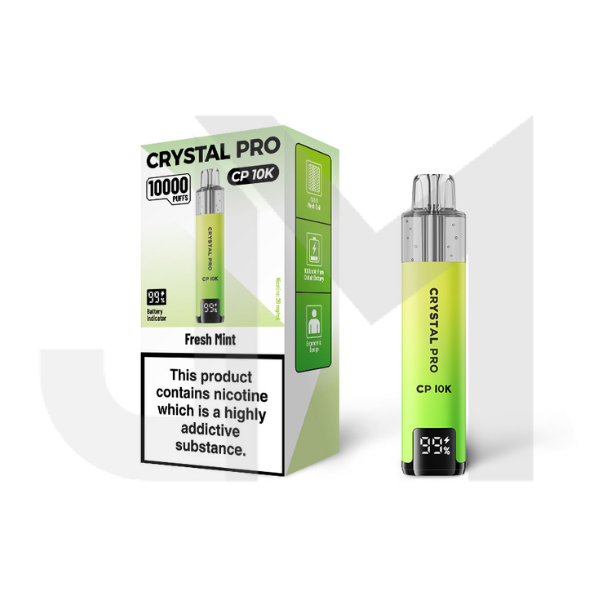 20mg Crystal Pro CP 10K Pod Vape Kit 10000 Puffs