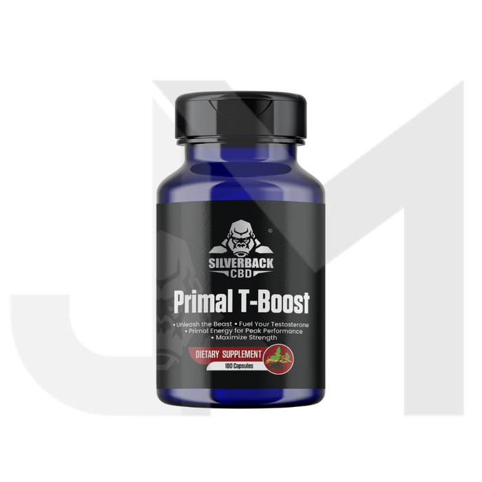 Silverback CBD Primal T-Boost - 100 Caps