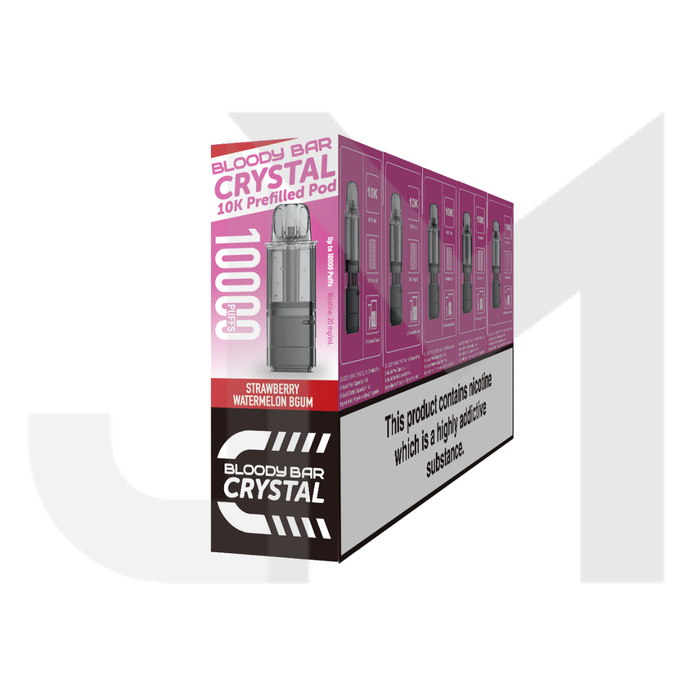Bloody Bar Crystal 10k Prefilled Pod - 10000 Puffs