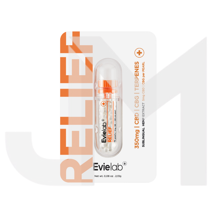 350mg EvieLab CBD Sublingual Pearl - 70 Pearls