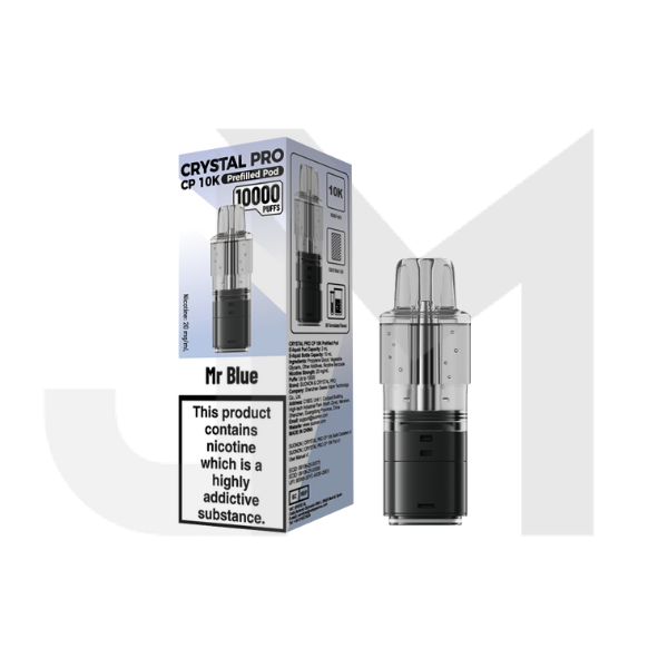 20mg Crystal Pro CP 10K Prefilled Pod 10000 Puffs - 1Pc