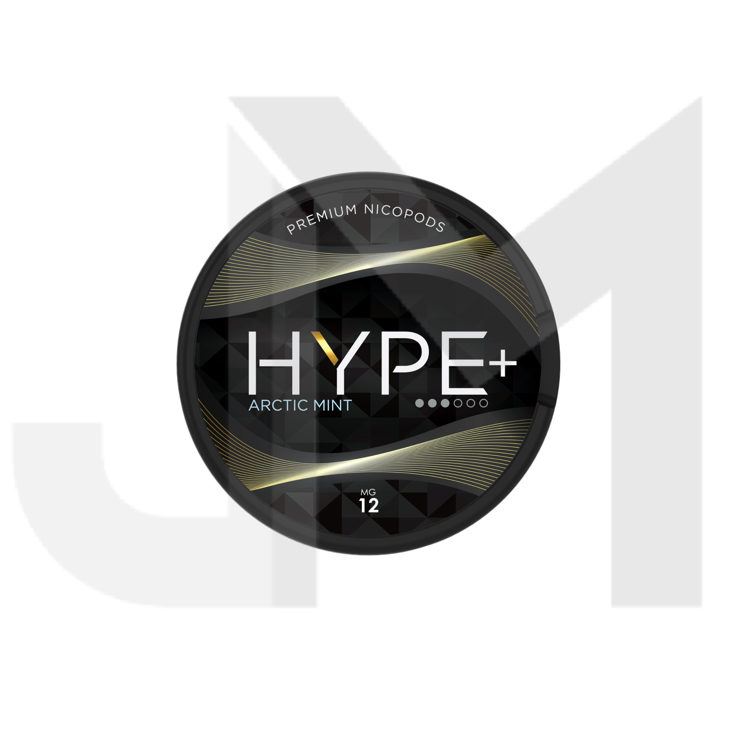 12mg Hype+ Nicotine Pouches - Arctic Mint - 20 Pouches