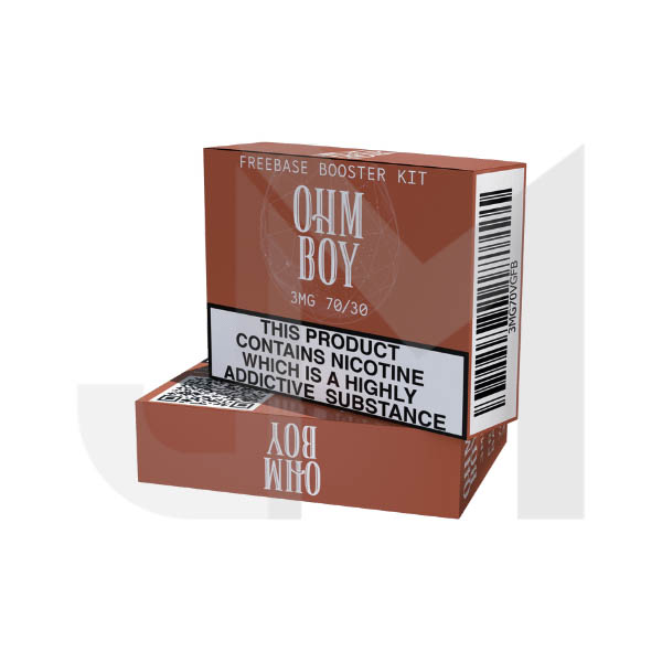 3mg Ohm Boy Longfill Booster Kit Freebase (70VG/30PG)