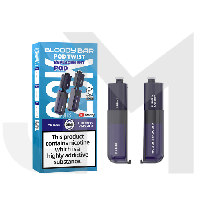 Bloody Bar 20k Twist Prefilled Pod - 20000 Puffs