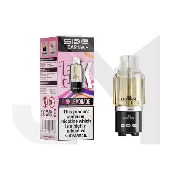 20mg SKE Bar 15K Prefilled Pod 15000 Puffs - 1Pc