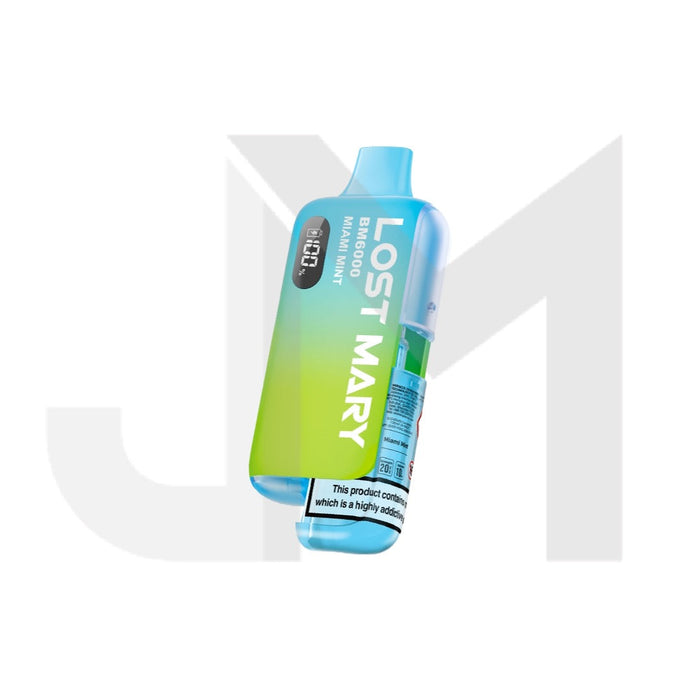 20mg LOST MARY BM6000 Refillable Pod Kit - 6000 Puffs