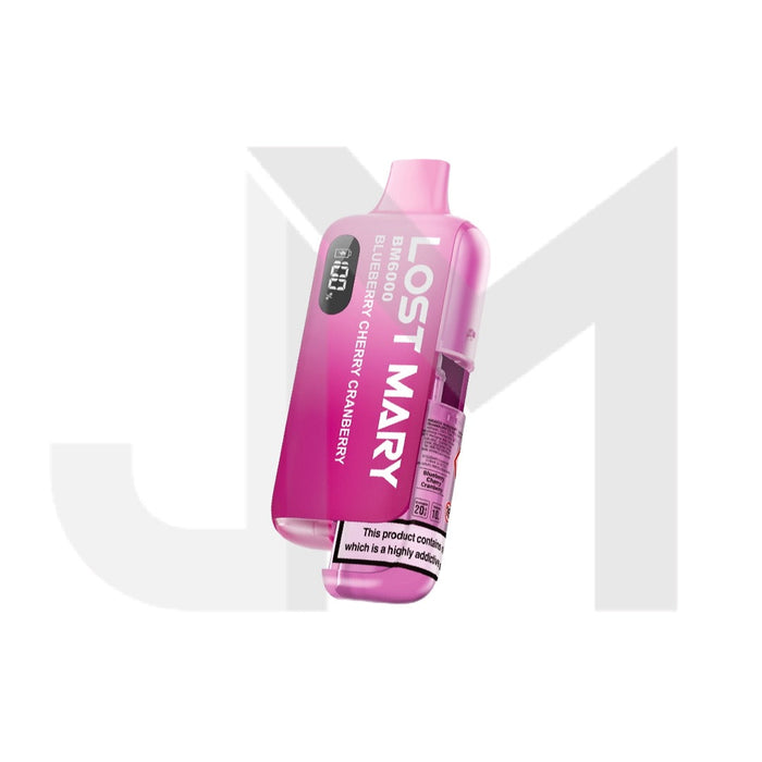 20mg LOST MARY BM6000 Refillable Pod Kit - 6000 Puffs