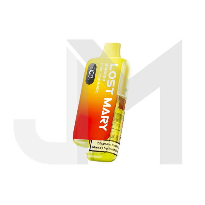 20mg LOST MARY BM6000 Refillable Pod Kit - 6000 Puffs 20mg LOST MARY BM6000 Refillable Pod Kit - 6000 Puffs