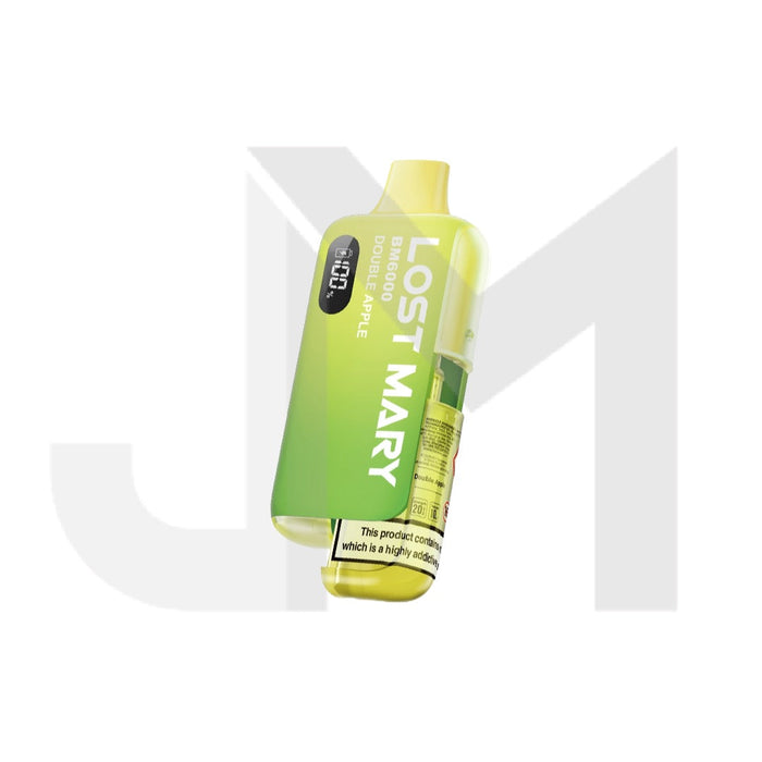 20mg LOST MARY BM6000 Refillable Pod Kit - 6000 Puffs 20mg LOST MARY BM6000 Refillable Pod Kit - 6000 Puffs