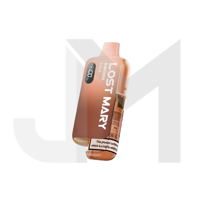 20mg LOST MARY BM6000 Refillable Pod Kit - 6000 Puffs
