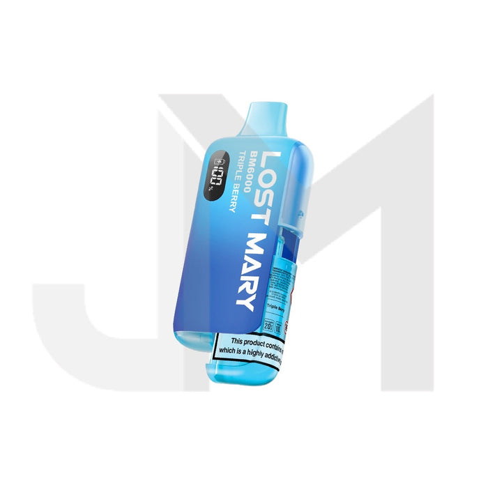 20mg LOST MARY BM6000 Refillable Pod Kit - 6000 Puffs