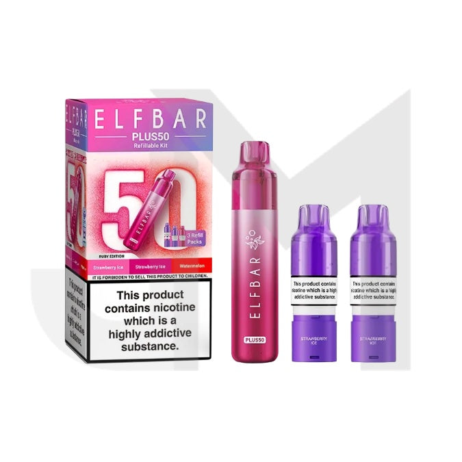 Elf Bar Plus50 Prefilled 50K Pod Vape Kit Elf Bar Plus50 Prefilled 50K Pod Vape Kit