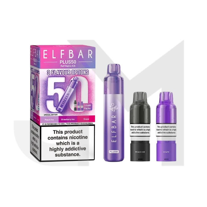 Elf Bar Plus50 Prefilled 50K Pod Vape Kit Elf Bar Plus50 Prefilled 50K Pod Vape Kit