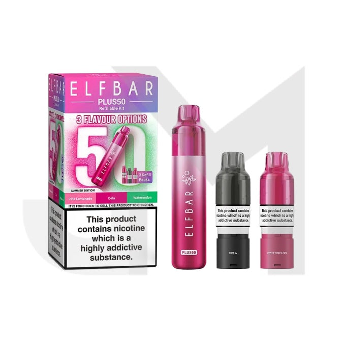 Elf Bar Plus50 Prefilled 50K Pod Vape Kit Elf Bar Plus50 Prefilled 50K Pod Vape Kit