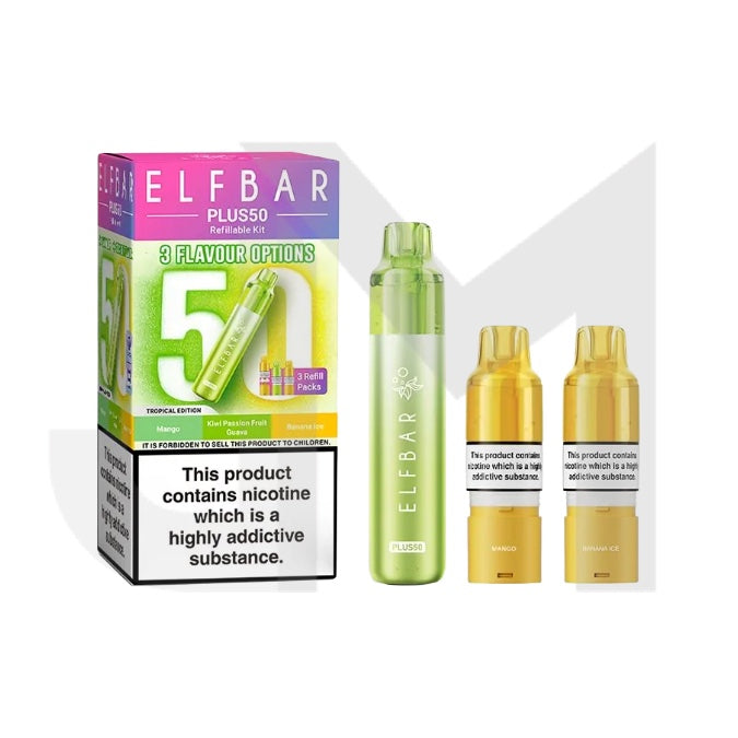 Elf Bar Plus50 Prefilled 50K Pod Vape Kit Elf Bar Plus50 Prefilled 50K Pod Vape Kit