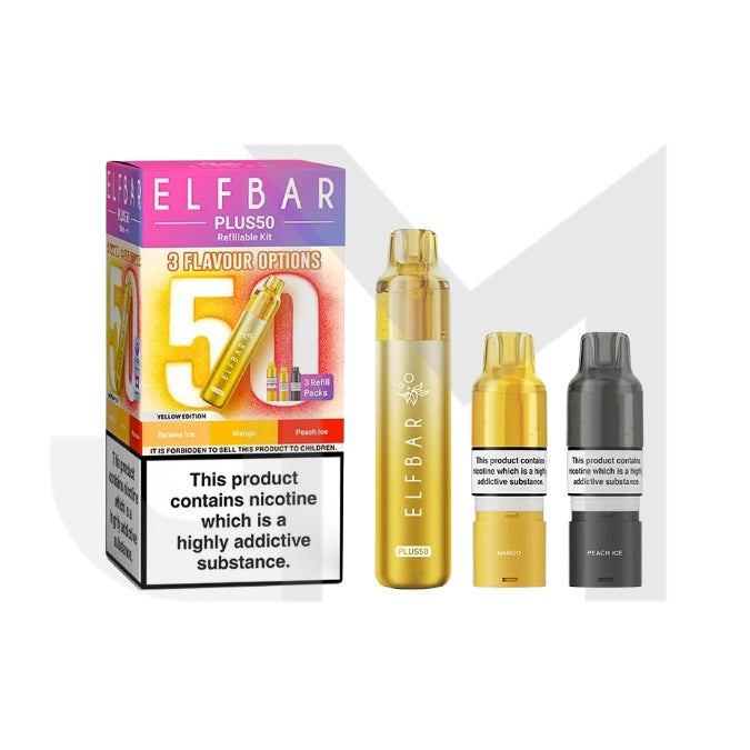 Elf Bar Plus50 Prefilled 50K Pod Vape Kit Elf Bar Plus50 Prefilled 50K Pod Vape Kit