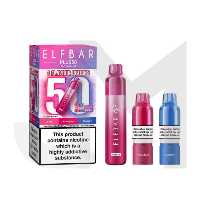 Elf Bar Plus50 Prefilled 50K Pod Vape Kit Elf Bar Plus50 Prefilled 50K Pod Vape Kit