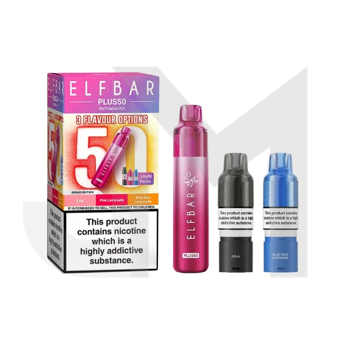 Elf Bar Plus50 Prefilled 50K Pod Vape Kit Elf Bar Plus50 Prefilled 50K Pod Vape Kit