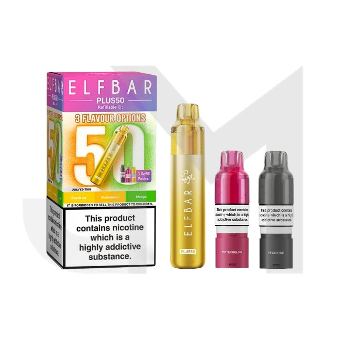 Elf Bar Plus50 Prefilled 50K Pod Vape Kit Elf Bar Plus50 Prefilled 50K Pod Vape Kit