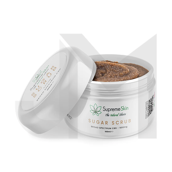 Supreme CBD 500mg Sugar Scrub - 100ml