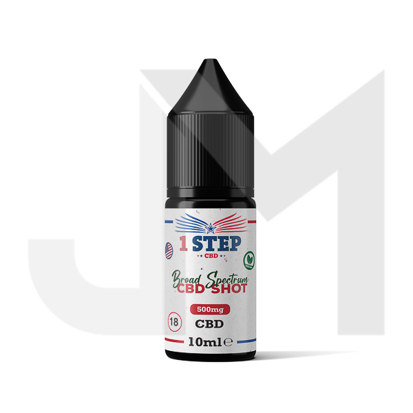 1 Step CBD 500mg Broad Spectrum CBD Shot 10ml