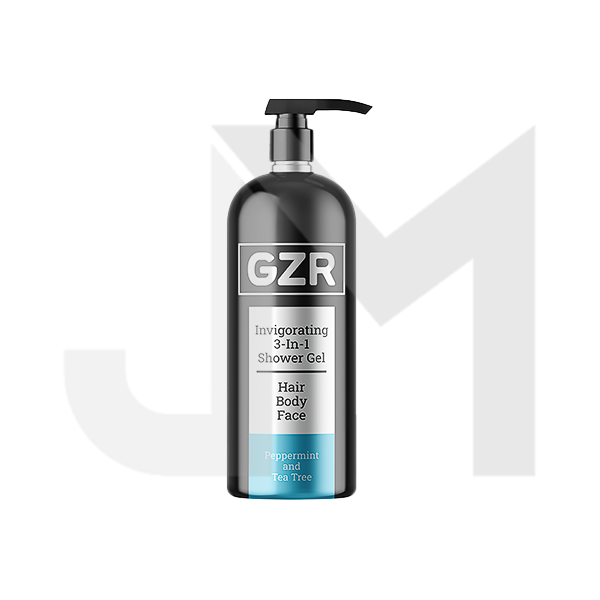 GZR Invigorating 3 In 1 Shower Gel 500ml