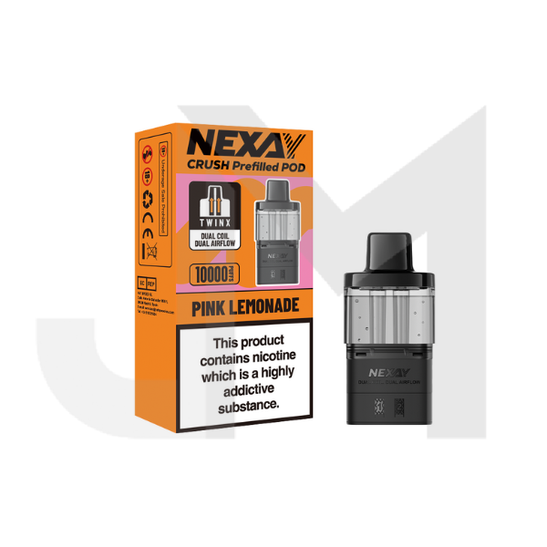 20mg Nexay Crush 10K Prefilled Pod 10000 Puffs - 1 Pc