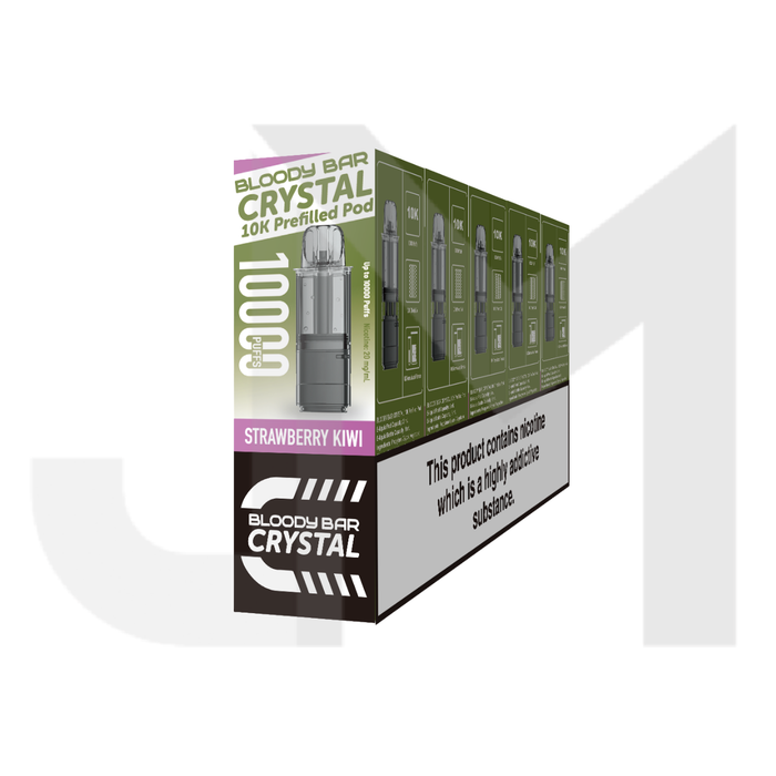 Bloody Bar Crystal 10k Prefilled Pod - 10000 Puffs