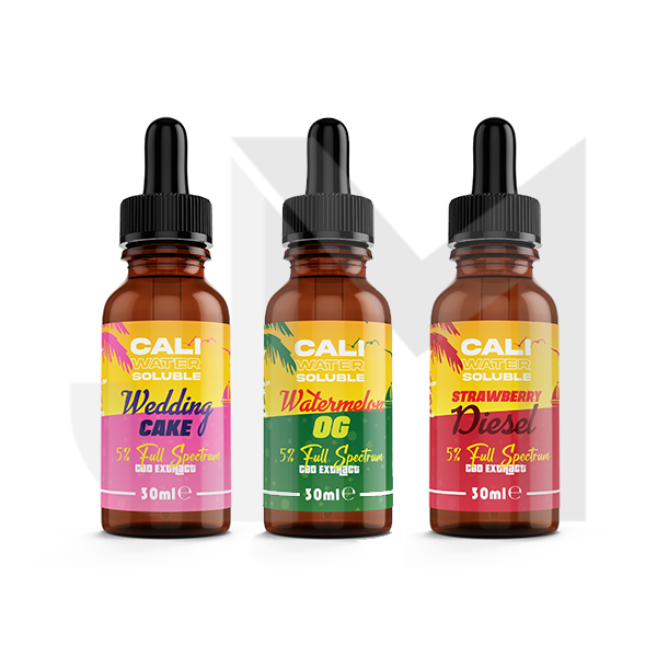CALI 5% Water Soluble Full Spectrum CBD Extract - Original 30ml