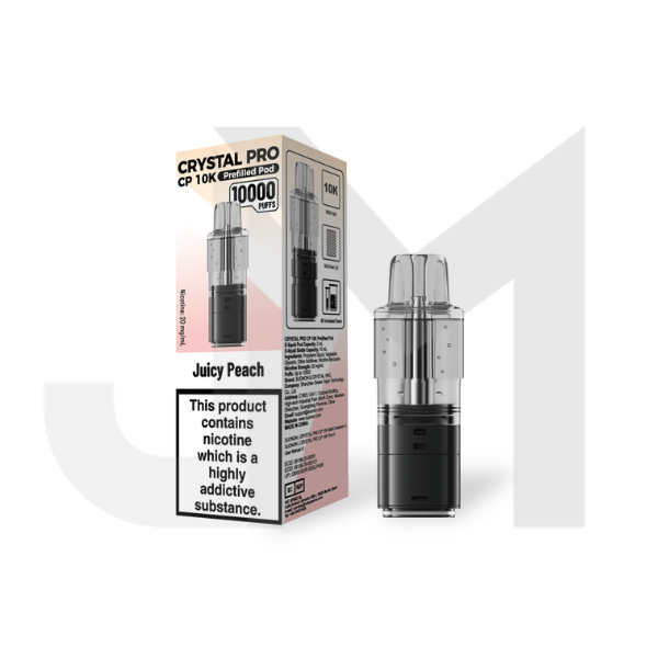 20mg Crystal Pro CP 10K Prefilled Pod 10000 Puffs - 1Pc