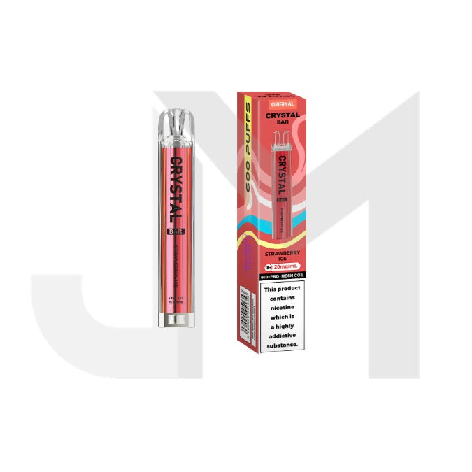 59 bar vape 20mg Crystal Bar Original 600 Prefilled Pod Vape Kit