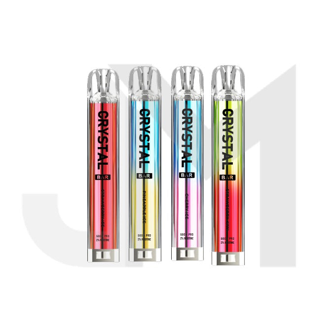 20mg Crystal Bar Original 600 Prefilled Pod Vape Kit