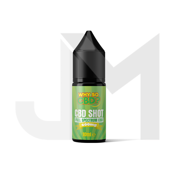 Why So CBD? 600mg Full Spectrum CBD Shot 10ml