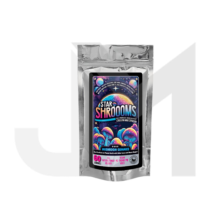 Innooova  Starshroooms Nootropic + Adaptagenic Mushroom Gummies Full Pack - 60 Gummies