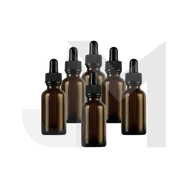 Bulk Empty Amber Glass Tincture Bottles 10ml