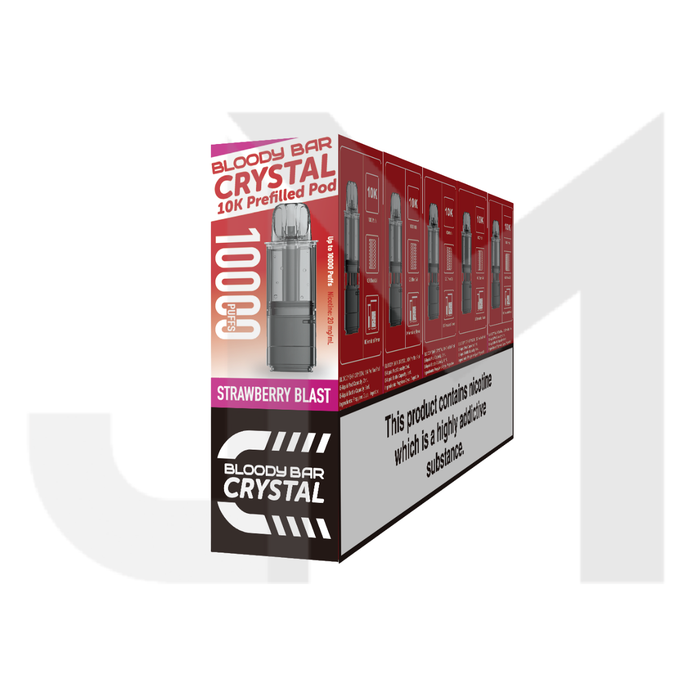 Bloody Bar Crystal 10k Prefilled Pod - 10000 Puffs