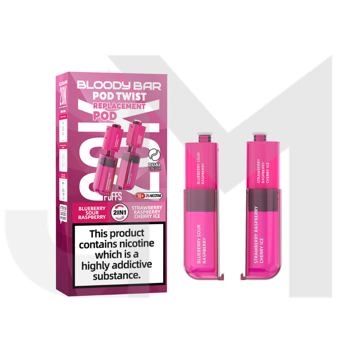 Bloody Bar 20k Twist Prefilled Pod - 20000 Puffs