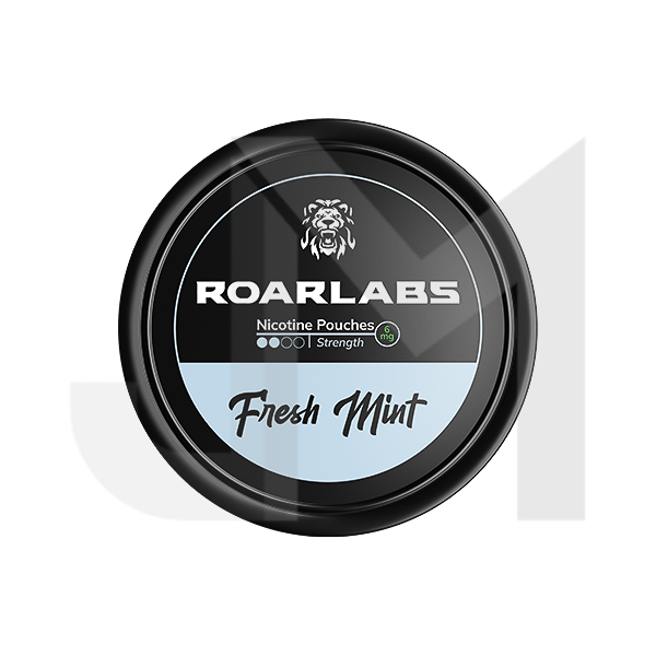 6mg Roar Labs Fresh Mint Nicotine Pouch - 20 Pouches