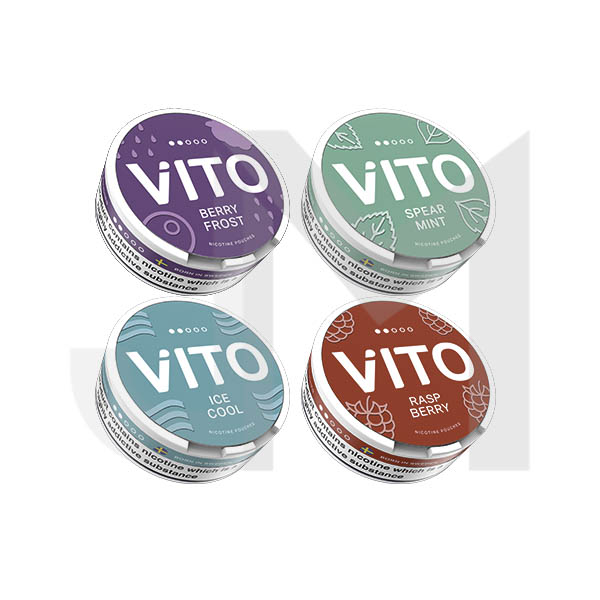 6mg VITO Nicotine Pouches - 20 Pouches