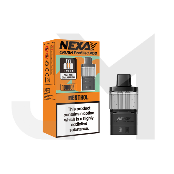 20mg Nexay Crush 10K Prefilled Pod 10000 Puffs - 1 Pc