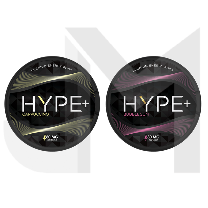 80mg Hype+ Caffeine Popuches - 20 Pouches