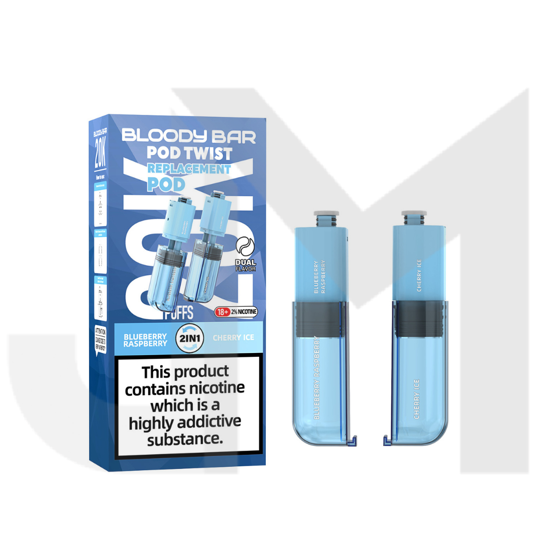 Blueberry Raspberry / Cherry Ice