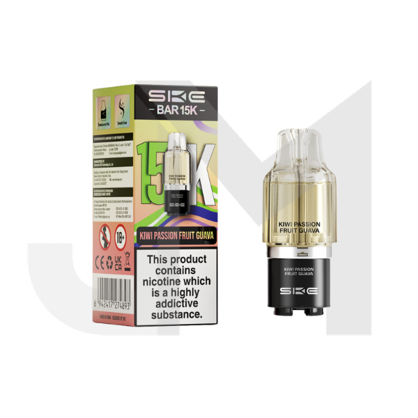 20mg SKE Bar 15K Prefilled Pod 15000 Puffs - 1Pc