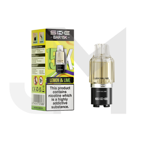 20mg SKE Bar 15K Prefilled Pod 15000 Puffs - 1Pc