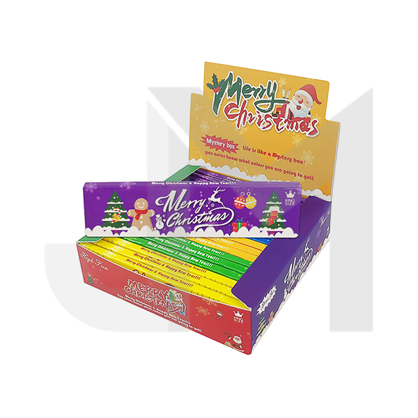 Alien Puff King Size Christmas Edition Mystery Box Rolling Papers 20 Booklets (HP7101)