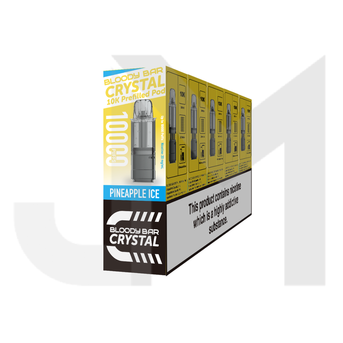 Bloody Bar Crystal 10k Prefilled Pod - 10000 Puffs