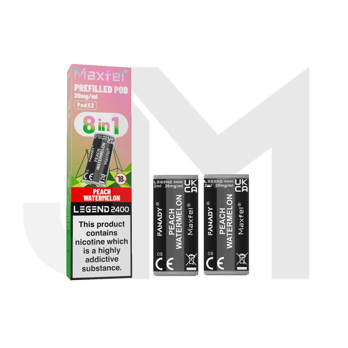 20mg Maxfel Legend Fanady Prefilled Pods 2400 Puffs