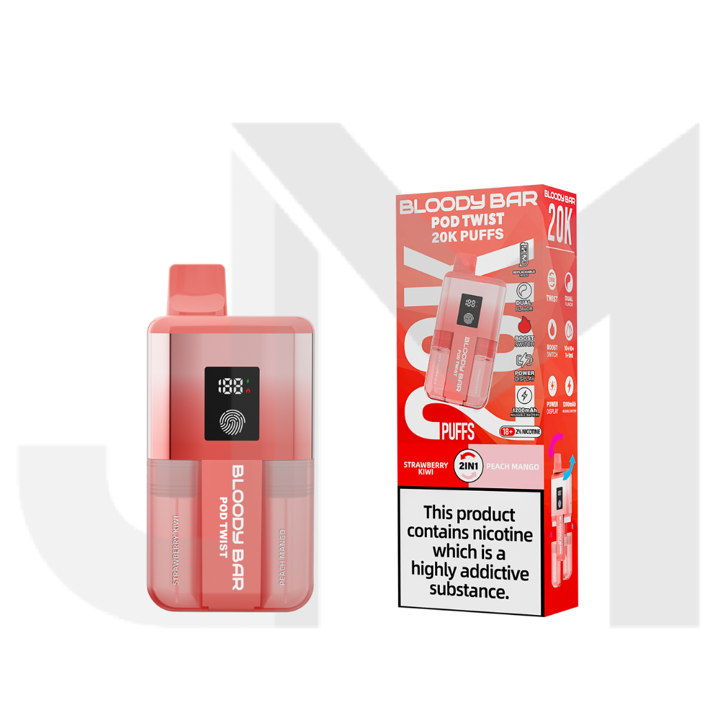 Strawberry Kiwi / Peach Mango