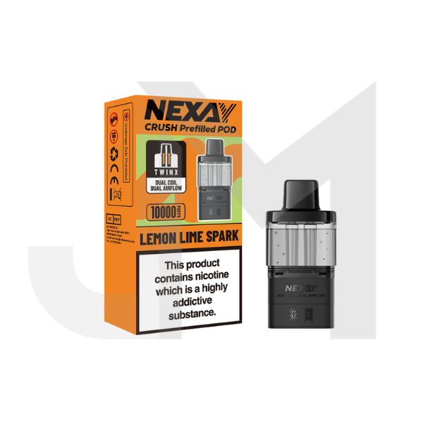 20mg Nexay Crush 10K Prefilled Pod 10000 Puffs - 1 Pc
